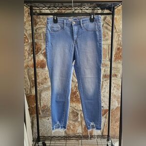 High Rise Jegging Crop Jeans